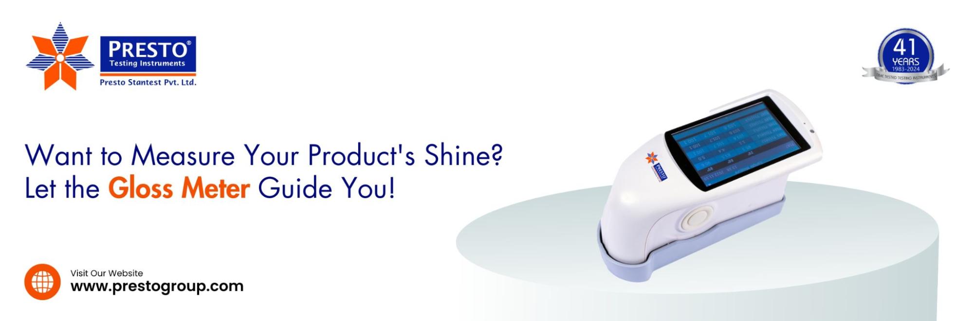 Want to Measure Your Product's Shine? Let the Gloss Meter Guide You